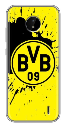 Чехол с принтом "Красочный лого BVB" для Nokia C20