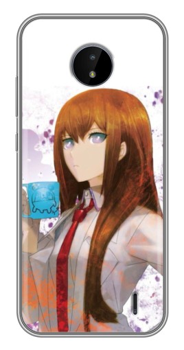 Чехол с печатью "Курису с чашкой" для Nokia C20