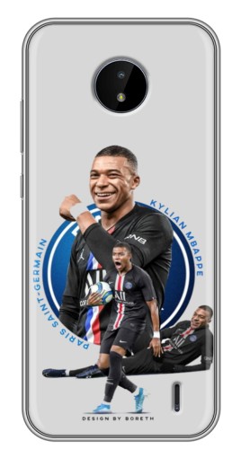 Чехол с печатью "Kylian Mbappe" для Nokia C20