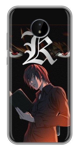 Чехол с картинкой "Лайт Ягами Death Note" для Nokia C20