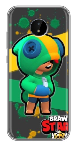 Чехол с картинкой "Leon Brawl Stars" для Nokia C20