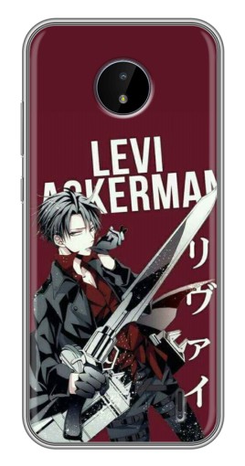 Чехол с печатью "levi Ackerman" для Nokia C20