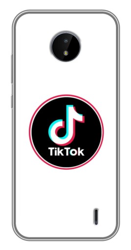 Чехол с принтом "Лого Тик Ток" для Nokia C20