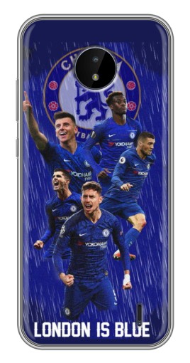 Силиконовый чехол с изображением "London is Blue" для Nokia C20