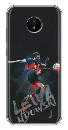 Силиконовый чехол с изображением "Лёва" для Nokia C20