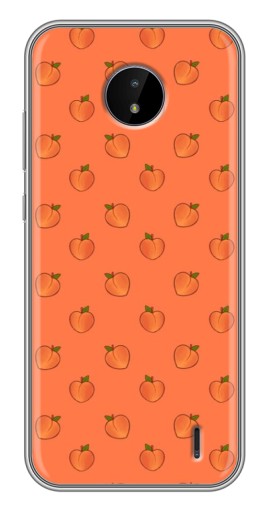 Чехол с принтом "Маленькие персики" для Nokia C20