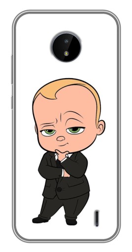 Чехол с печатью "Маленький Босс" для Nokia C20