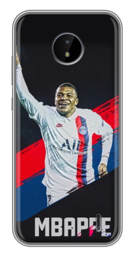 Чехол с картинкой "Mbappe в ПСЖ" для Nokia C20
