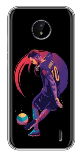 Чехол с печатью "Неймар Финты" для Nokia C20