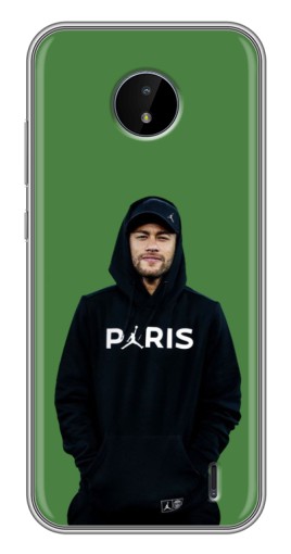 Чехол с картинкой "Неймар Paris" для Nokia C20
