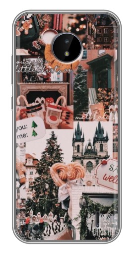 Чехол с принтом "Новогоднее настроение" для Nokia C20