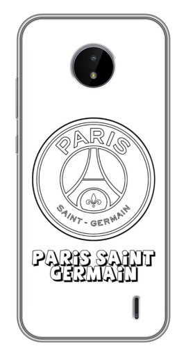 Чехол с принтом "PSG логотип" для Nokia C20