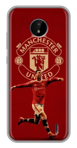 Чехол с печатью "Ronaldo в МЮ" для Nokia C20