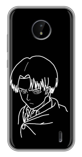 Чехол с печатью "Силуэт Леви" для Nokia C20