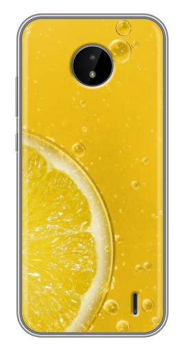 Силиконовый чехол с изображением "Сочный лимон" для Nokia C20