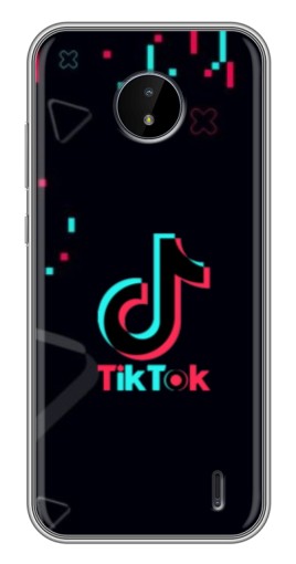 Чехол с картинкой "Стиль TikTok" для Nokia C20