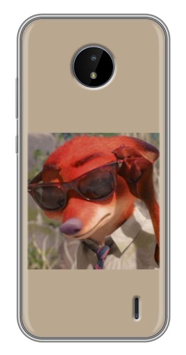 Чехол с принтом "Стильный Ник" для Nokia C20