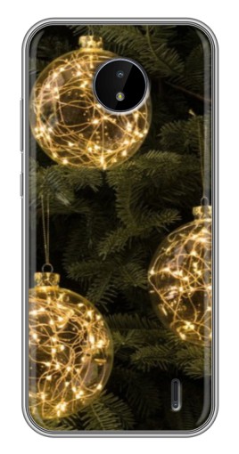Чехол с принтом "Светящиеся игрушки" для Nokia C20