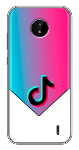 Чехол с принтом "Tiktok Logo" для Nokia C20