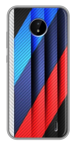 Чехол с картинкой "Цвета лого БМВ" для Nokia C20