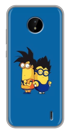 Чехол с печатью "В костюмах" для Nokia C20