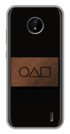 Чехол с картинкой "Визитка игра в кальмара" для Nokia C20