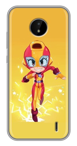 Чехол с картинкой "Ярка MAX" для Nokia C20
