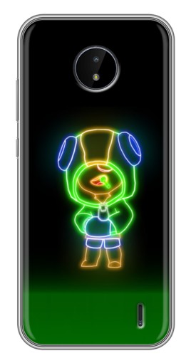 Чехол с принтом "Яркий Леон" для Nokia C20