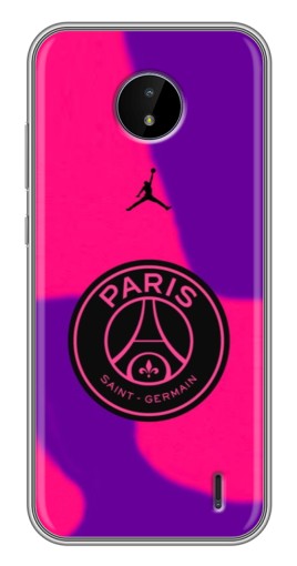 Чехол с принтом "Яркий лого PSG" для Nokia C20