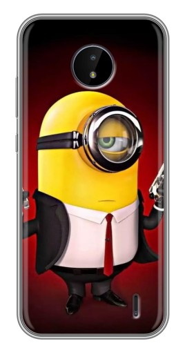 Чехол с картинкой "Агент Миньон" для Nokia C10