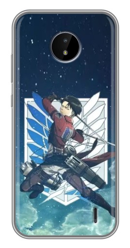 Чехол с печатью "Аккерман Леви" для Nokia C10