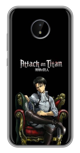 Чехол с принтом "Атака на Титанов" для Nokia C10
