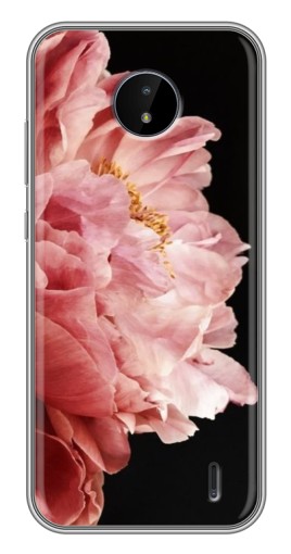 Чехол с картинкой "Большой пион " для Nokia C10