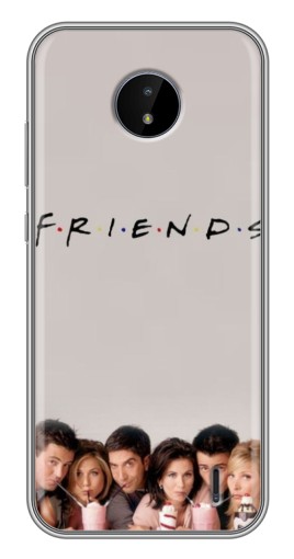 Чехол с принтом "Друзья первый сезон" для Nokia C10