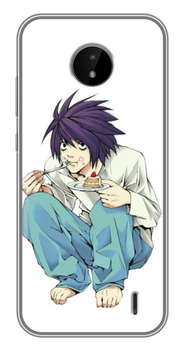Чехол с принтом "Эл кушает" для Nokia C10