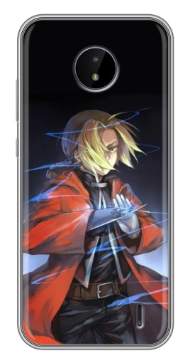 Чехол с печатью "Элрик Эдвард" для Nokia C10