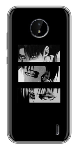 Чехол с печатью "Глаза Аккермана" для Nokia C10