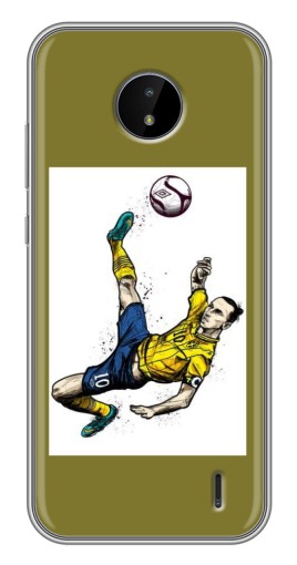 Чехол с картинкой "Гол Ибрагимовича" для Nokia C10