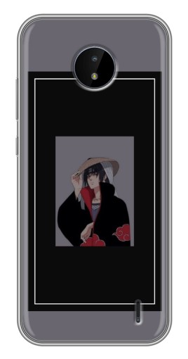 Чехол с картинкой "Итачи в рамке" для Nokia C10