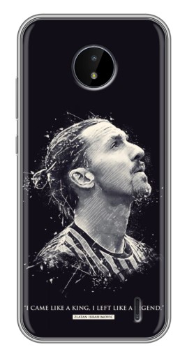 Чехол с картинкой "Легенда Ибрагимович" для Nokia C10