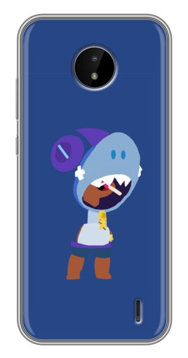 Чехол с принтом "Леон с конфетой" для Nokia C10