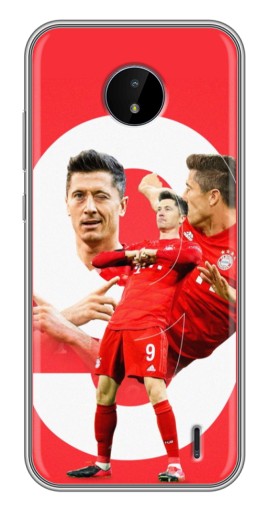 Чехол с печатью "Левандовски" для Nokia C10