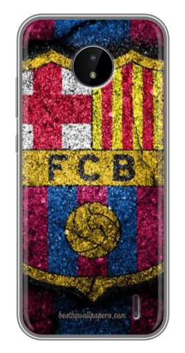 Чехол с печатью "Лого Барсы" для Nokia C10