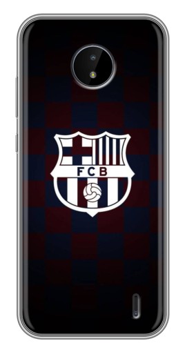 Чехол с картинкой "Лого FCB" для Nokia C10