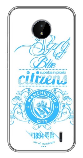 Чехол с картинкой "Лого Man Sity" для Nokia C10