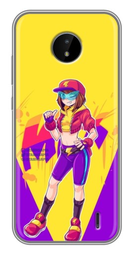 Чехол с печатью "Макс Бравл Старс" для Nokia C10