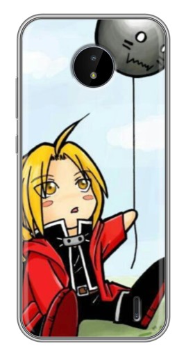 Чехол с принтом "Маленький Эрлик" для Nokia C10
