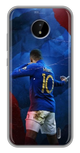 Чехол с печатью "Мбаппе в Франции" для Nokia C10