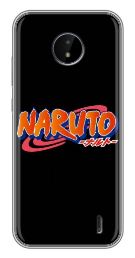 Чехол с принтом "Надпись Naruto" для Nokia C10