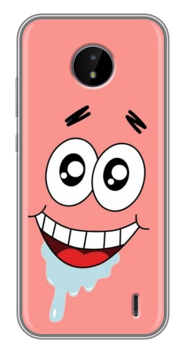 Чехол с принтом "Патрик" для Nokia C10